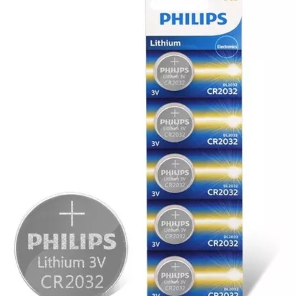 PHILIPS - PILA DE RELOJ PHILIPS CR-2032