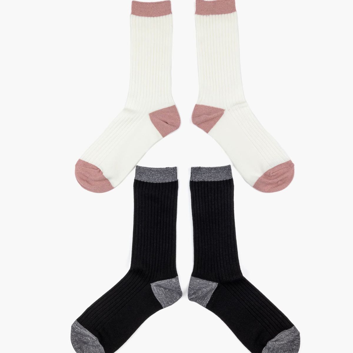 LOUNGE - Set Calcetines Dreamy Dos Colores 39-41 Negro LOUNGE