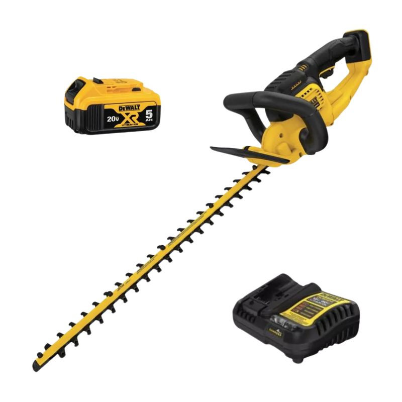 DEWALT - Cortasetos Inalámbrico 20V MAX* 5.0 Ah 22" DEWALT DCHT820P1