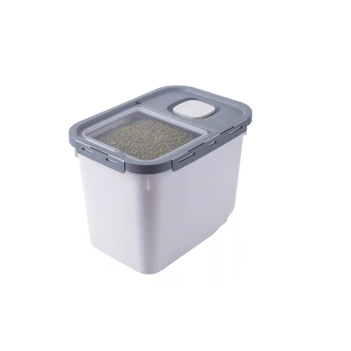 GENERICO - Contenedor Cubo almacenamiento comida Mascota Sellado