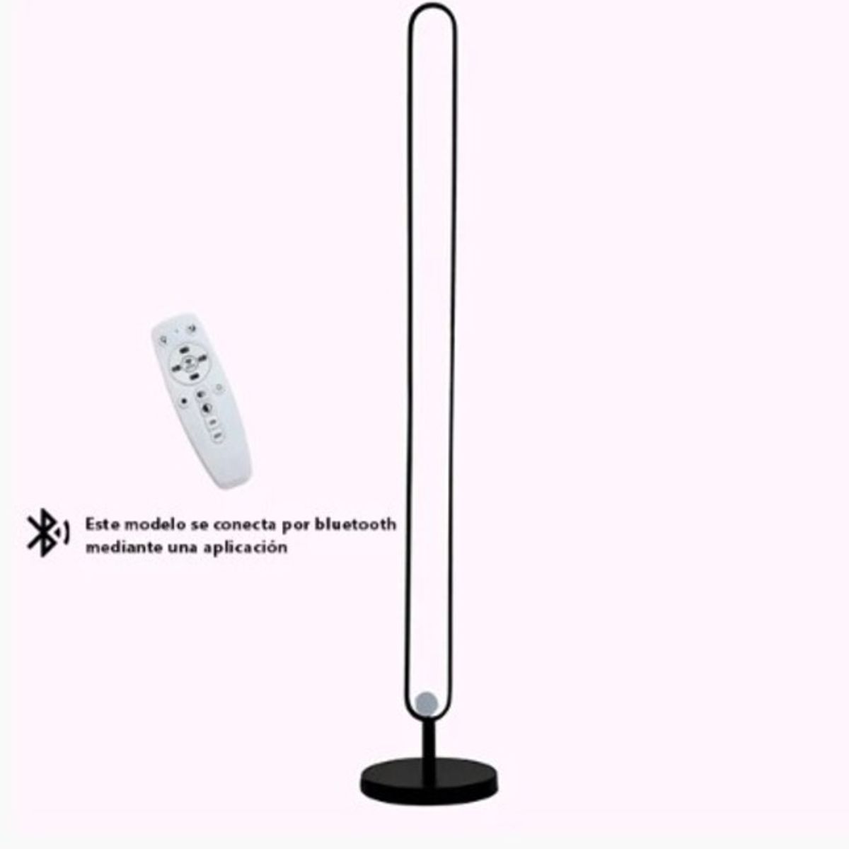 GENERICO - Lampara Led Con Control y Bluetooth