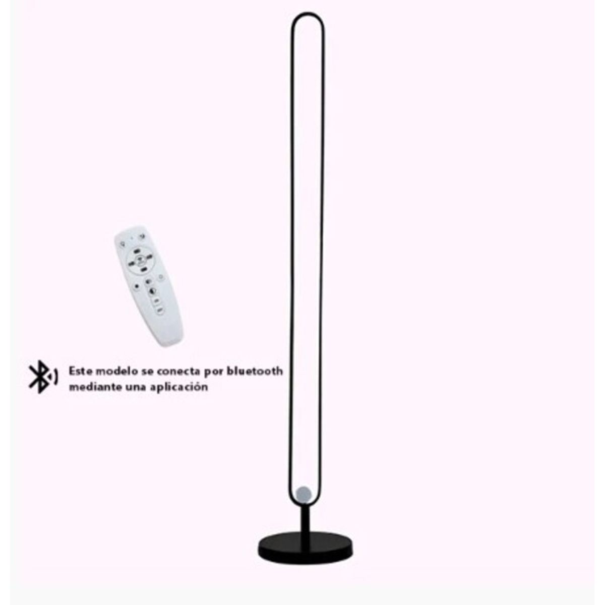 GENERICO - Lampara Led Con Control y Bluetooth