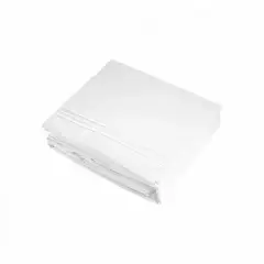 GENERICO - Juego De Sábanas Microfibra Ultra Suave 1 1/2 Plaza Blanca