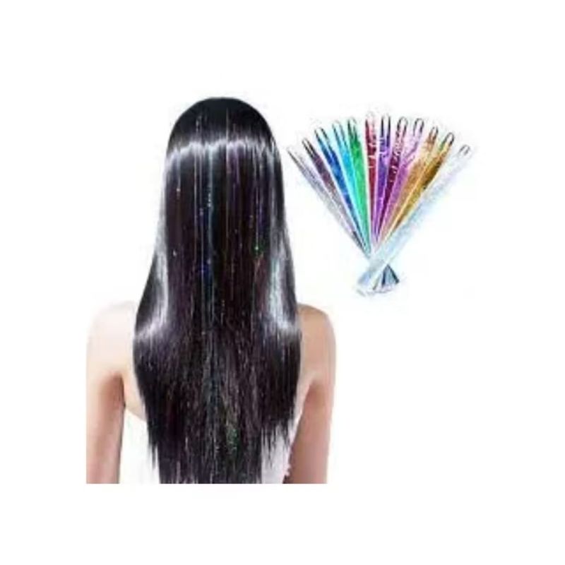 FLOWER SECRET - Mechón Sintético Brillante Para El Cabello