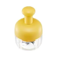 GENERICO - Mini Picadora Triturador 300ml Manual Verduras Ajo Portátil