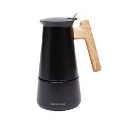 SIMPLE COOK - Cafetera Italiana Greca 6 tazas