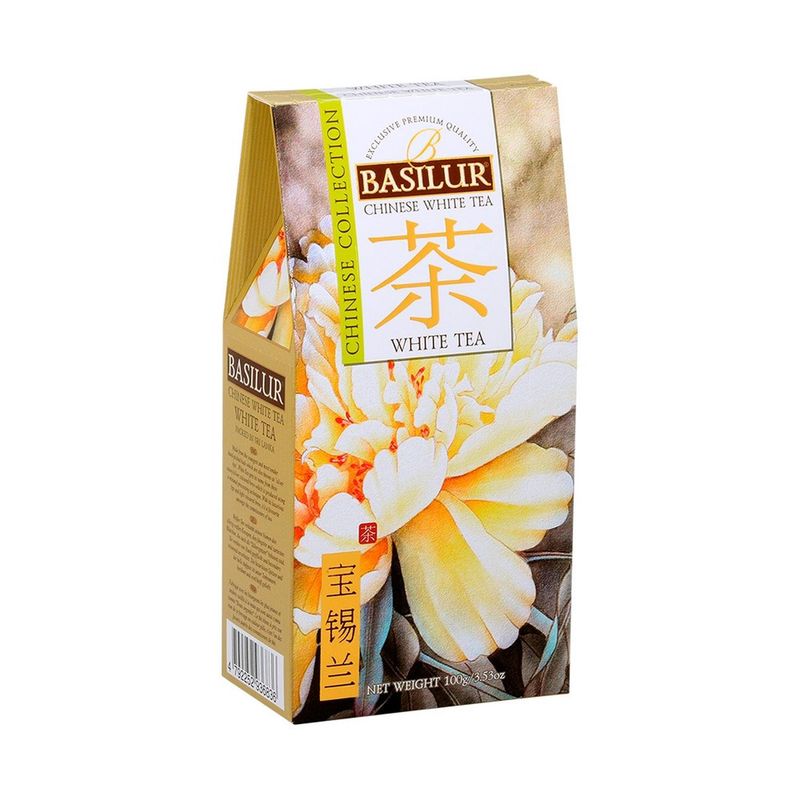 BASILUR - Te Chinese Te Blanco 100 Gr - Basilur