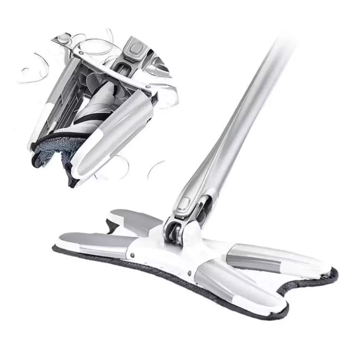 GENERICO - Mopa con exprimidor y de microfibra