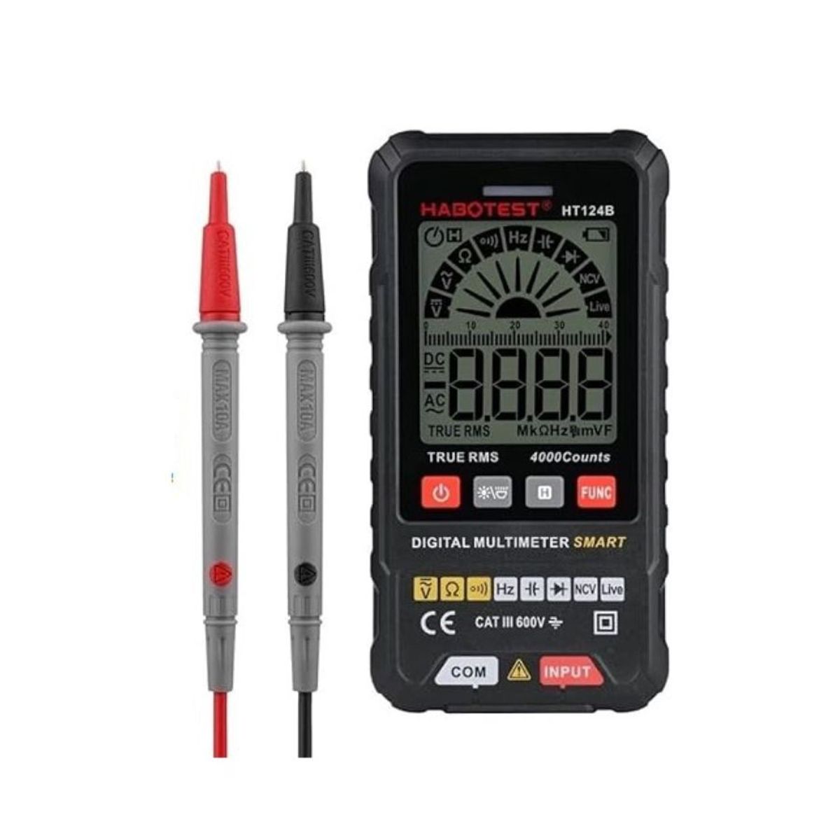 GENERICO - Multímetro Digital Smart Detector Polimetro Multitester