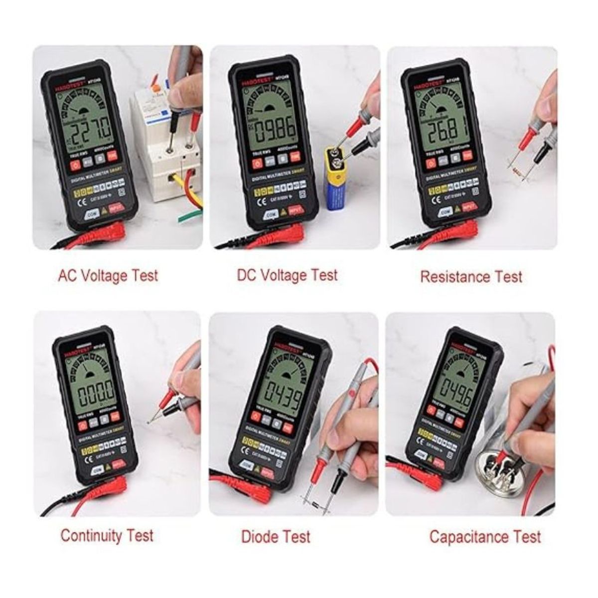 GENERICO - Multímetro Digital Smart Detector Polimetro Multitester
