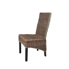 TERRA ESTILO - Silla de Comedor Rattan Natural Larisa