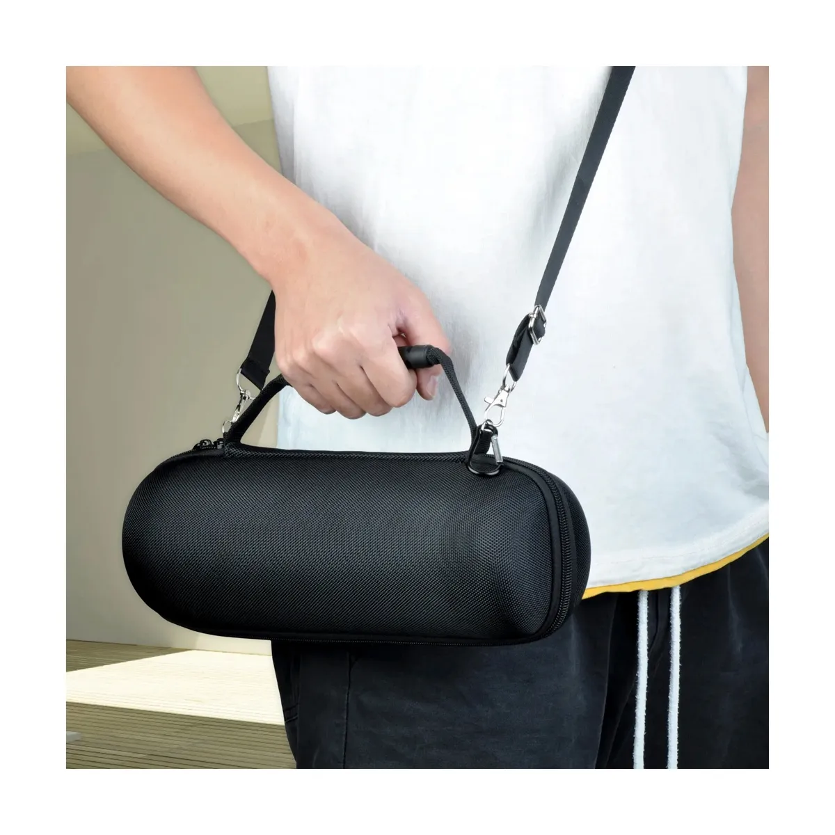 GENERICO - Bolso Estuche Rígido Premiun Para Parlante JBL Charge 5 y Charge 4