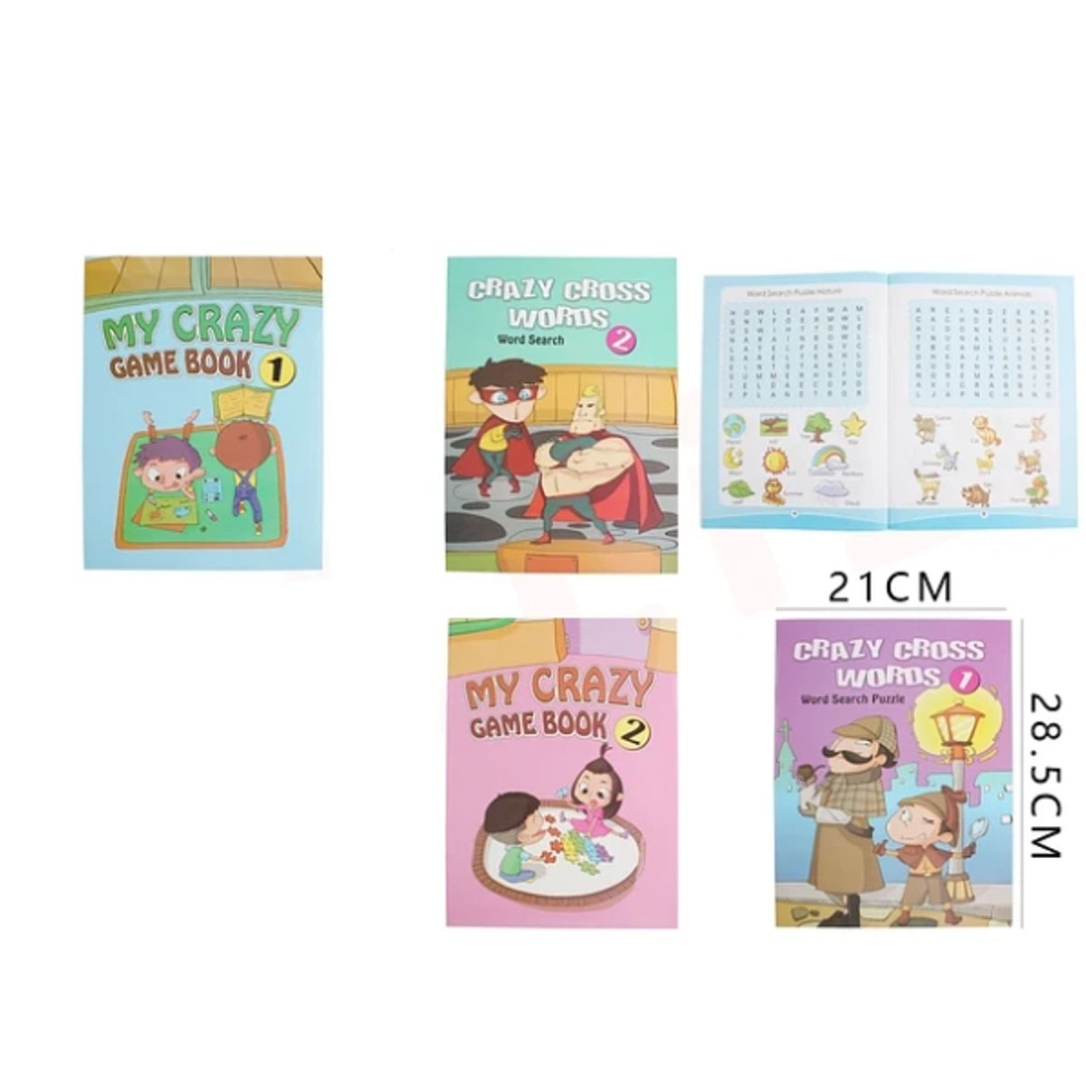 GENERICO - Libro Sopa De Letras Diseños Infantiles