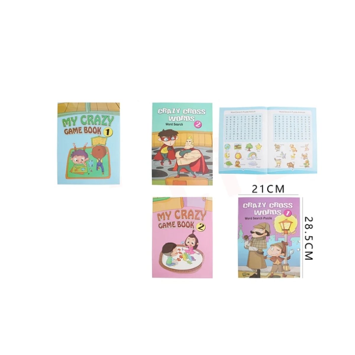 GENERICO - Libro Sopa De Letras Diseños Infantiles