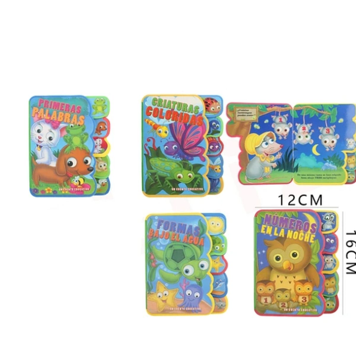 GENERICO - Libro Educativo Animales 1216Cm