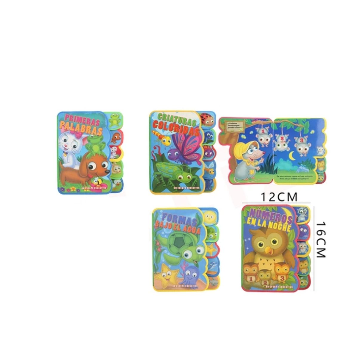 GENERICO - Libro Educativo Animales 1216Cm