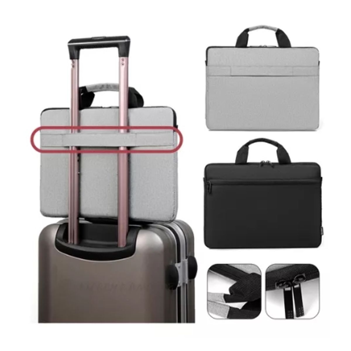 GENERICO - Bolso Maletin Notebook 14.1 Y 15.6 Pulgadas