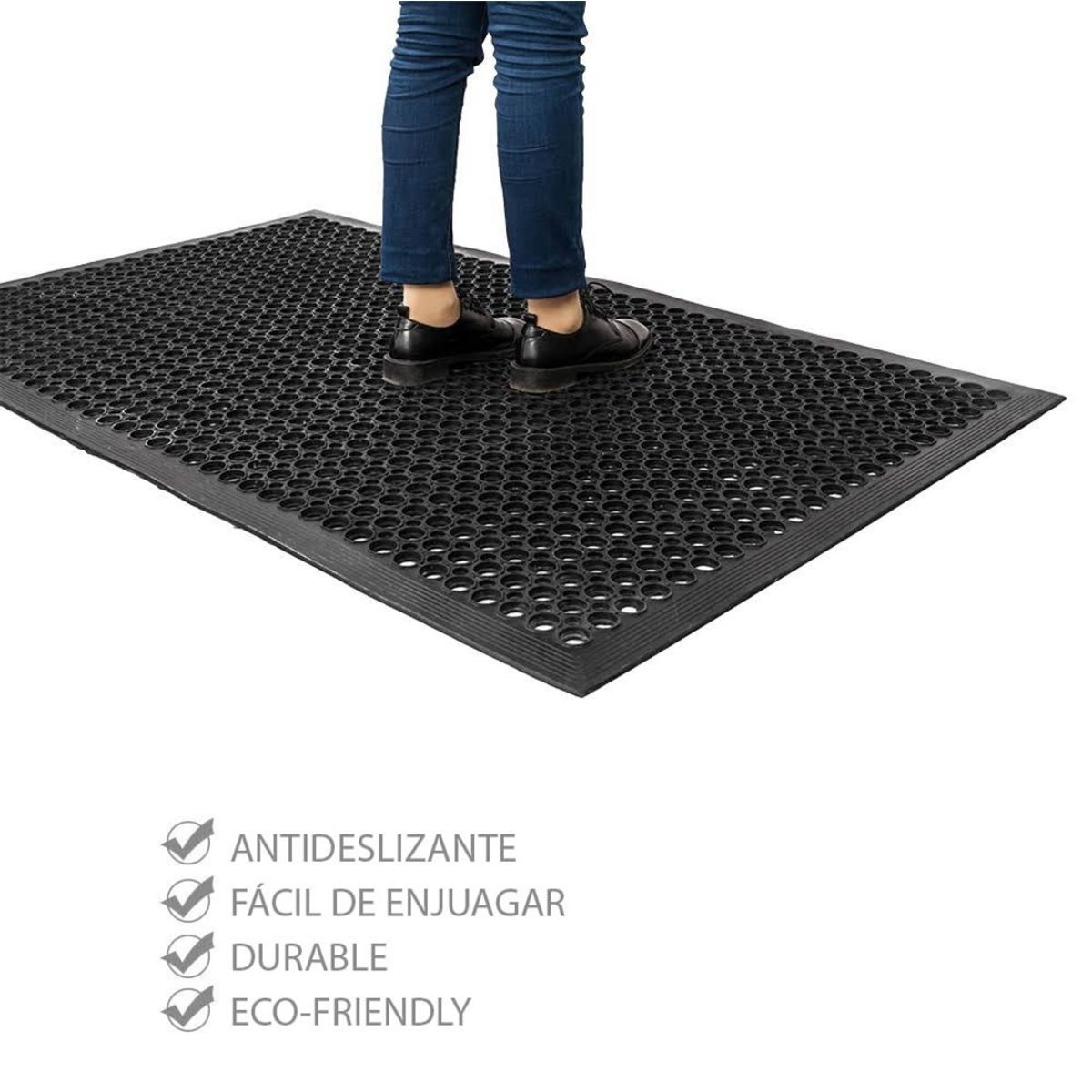 IMAHE - PISO GOMA ANTIFATIGA 11 x 1524 x 915 MM