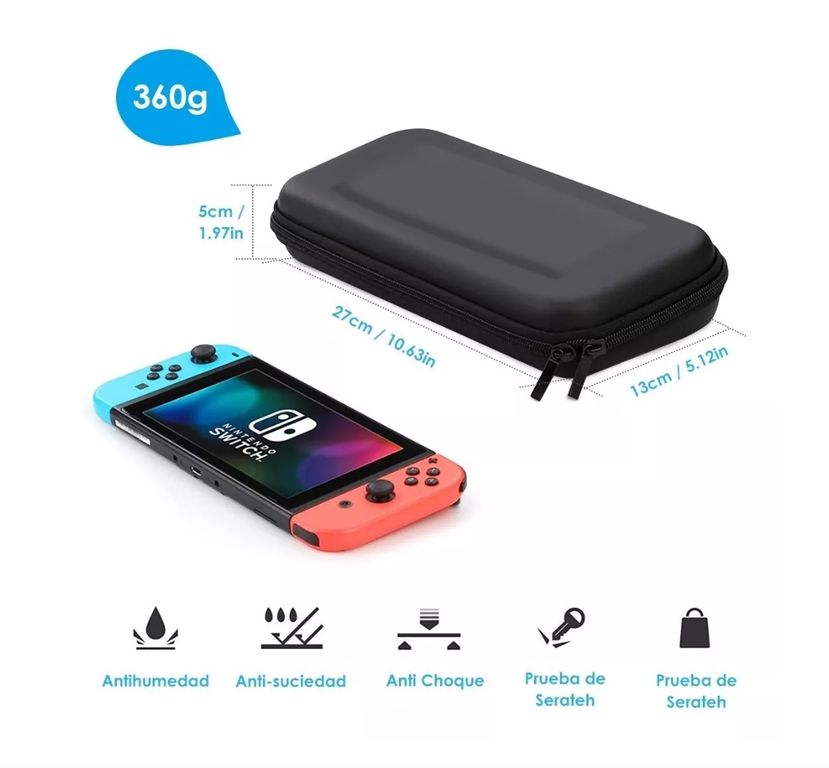 GENERICO Estuche Protector Para Nintendo Switch Normal