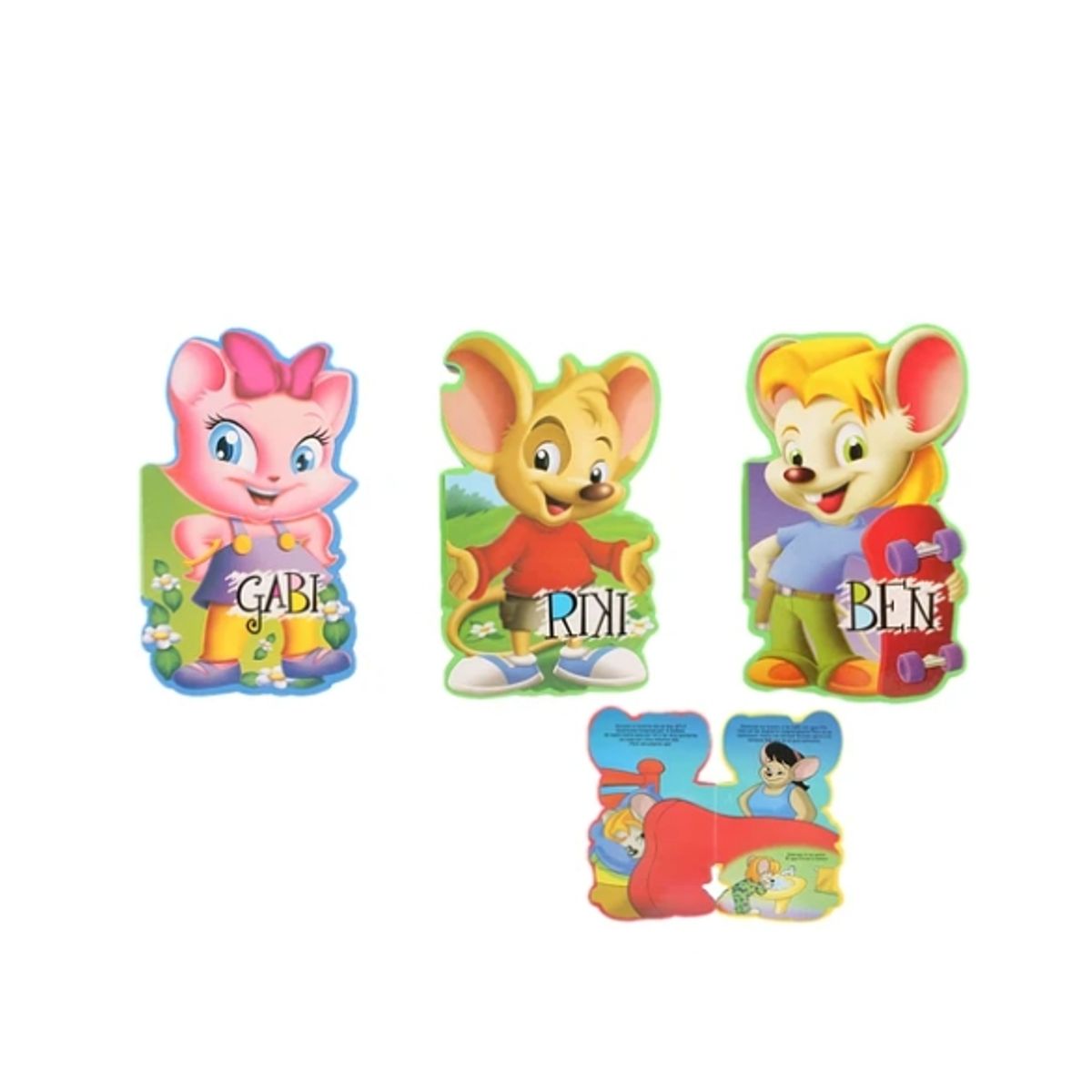 GENERICO - Libro Educativo 1220Cm Diseño Caricaturas