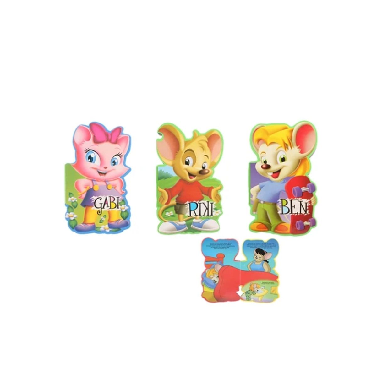 GENERICO - Libro Educativo 1220Cm Diseño Caricaturas