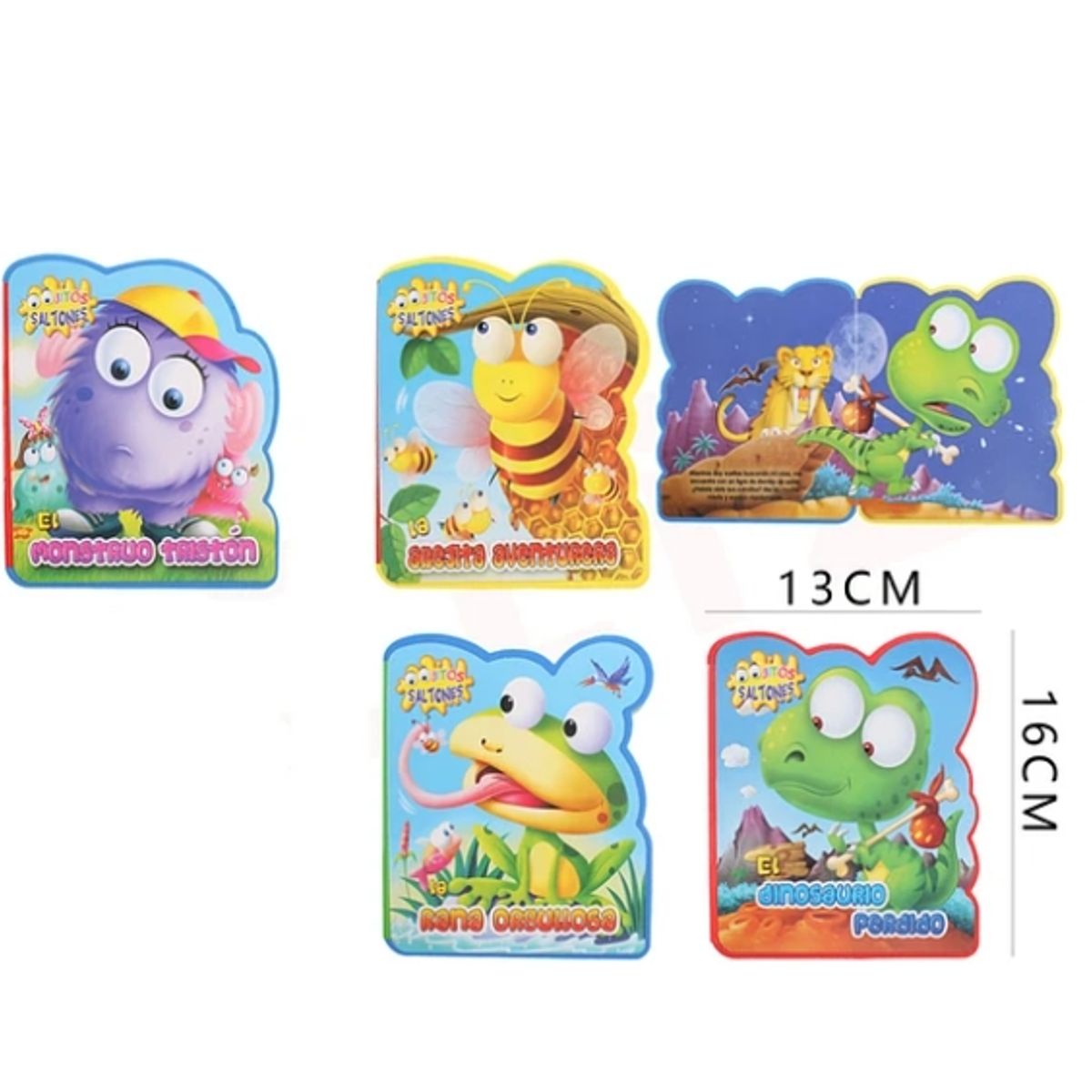 GENERICO - Libro Educativo 1220Cm Diseño Caricaturas