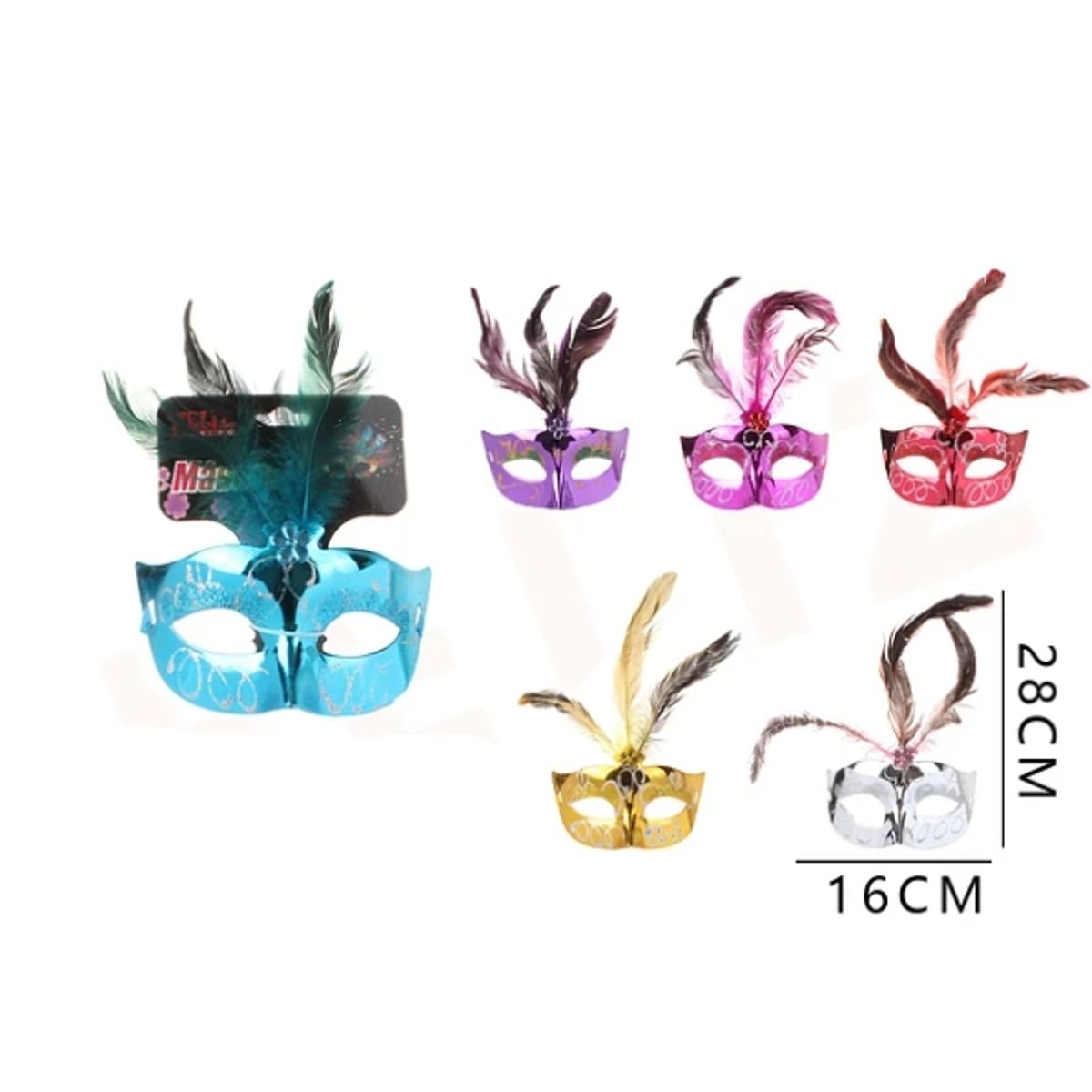 GENERICO - Antifaz 2816 Cm Colores Surtidos