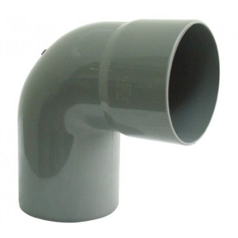 GENERICO - Codo 40 X 87 Sanitario Gris - Hoffens