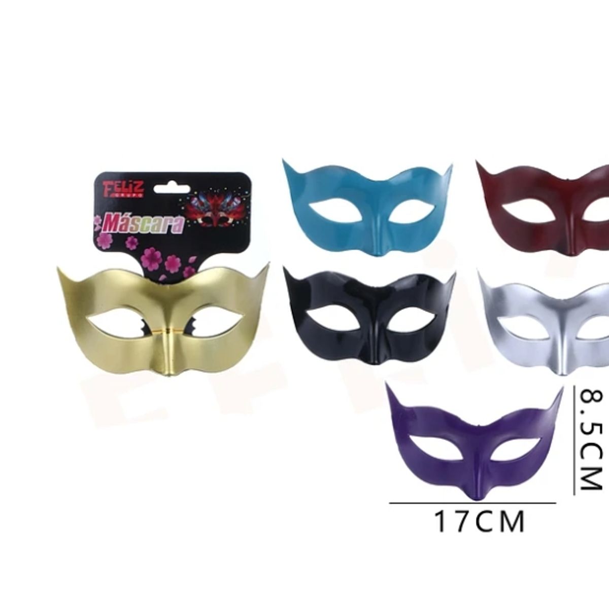 GENERICO - Antifaz 8517 Cm Colores Surtidos