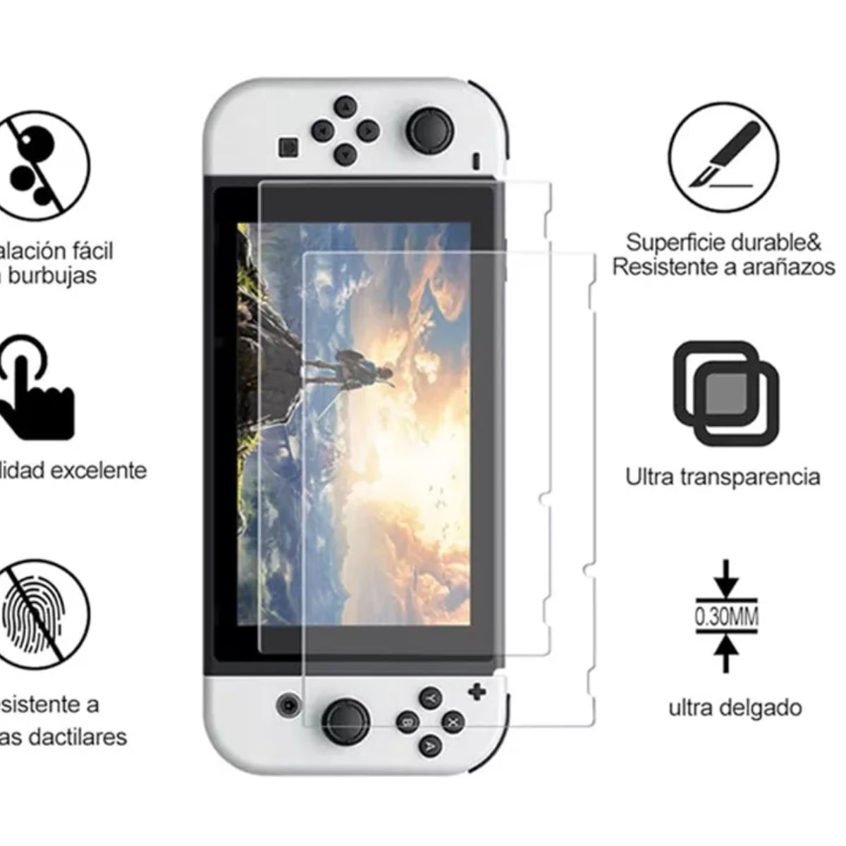 GENERICO - Estuche Protector Accesorios Nintendo Switch Oled