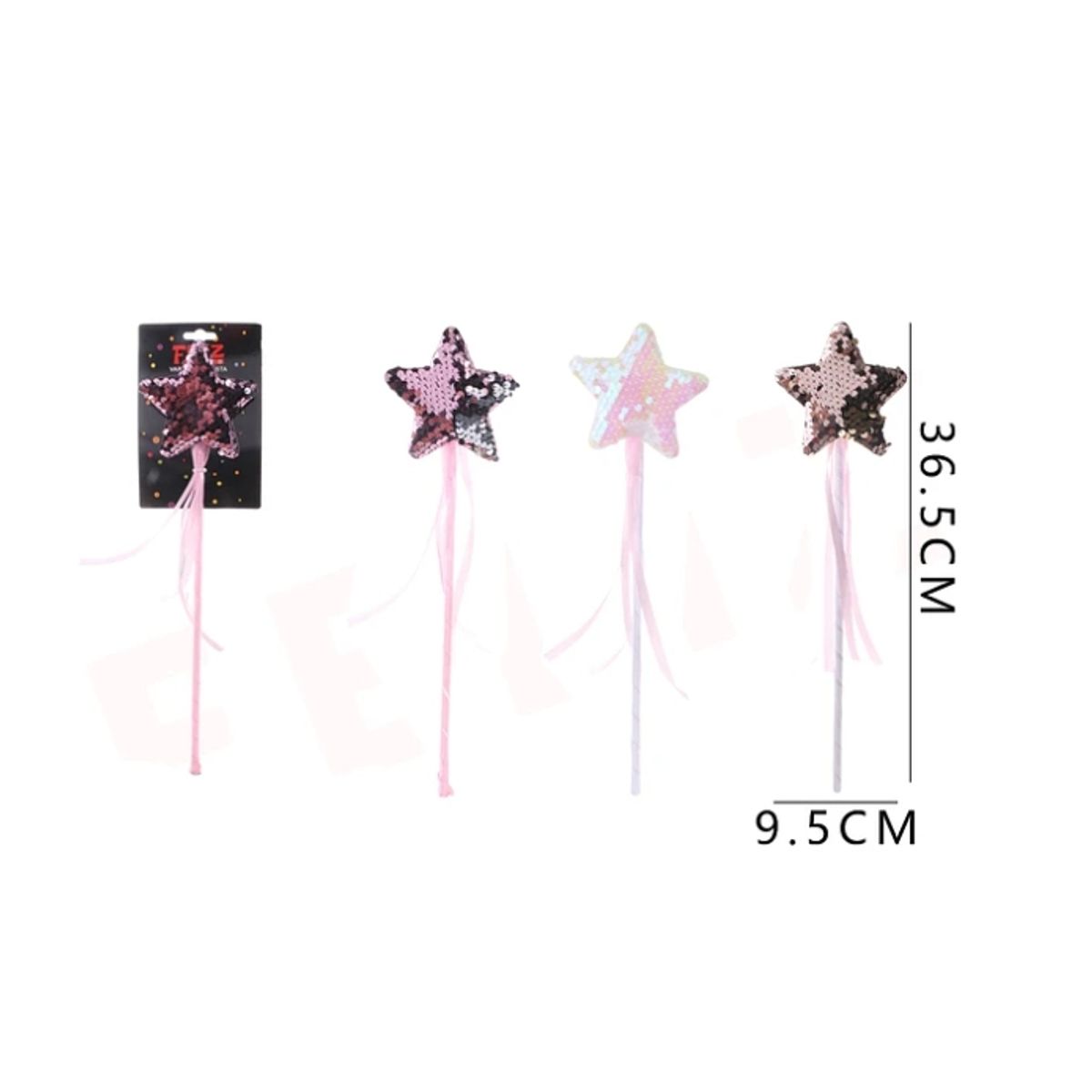 GENERICO - Varitas De Estrella De Lentejuelas