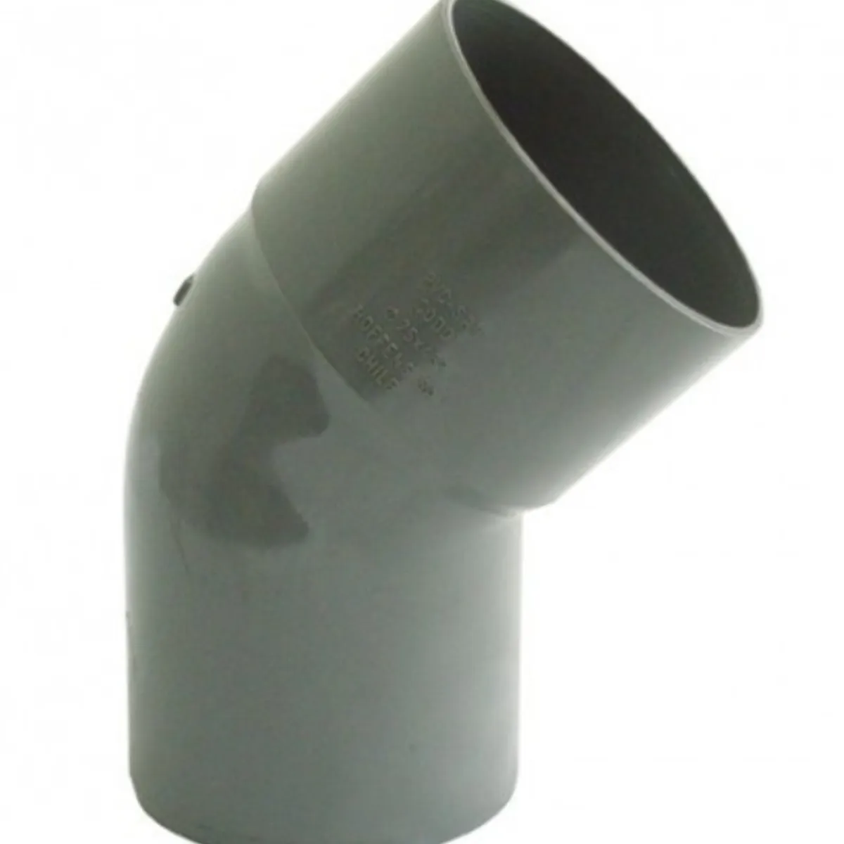 GENERICO - Codo 40 X 45 Sanitario Gris - Hoffens