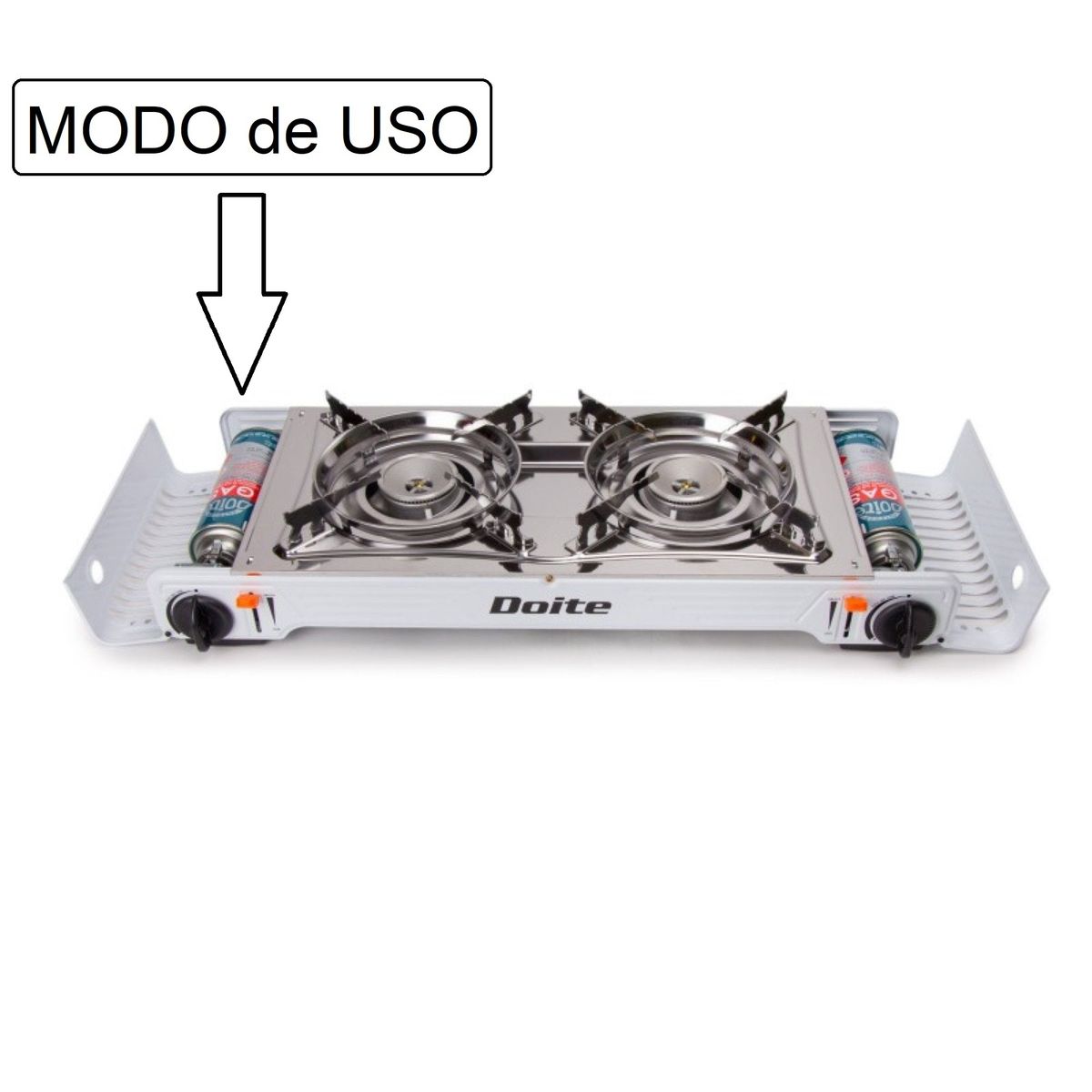 DOITE - Pack de 4 Cilindros de Gas 227gr Doite