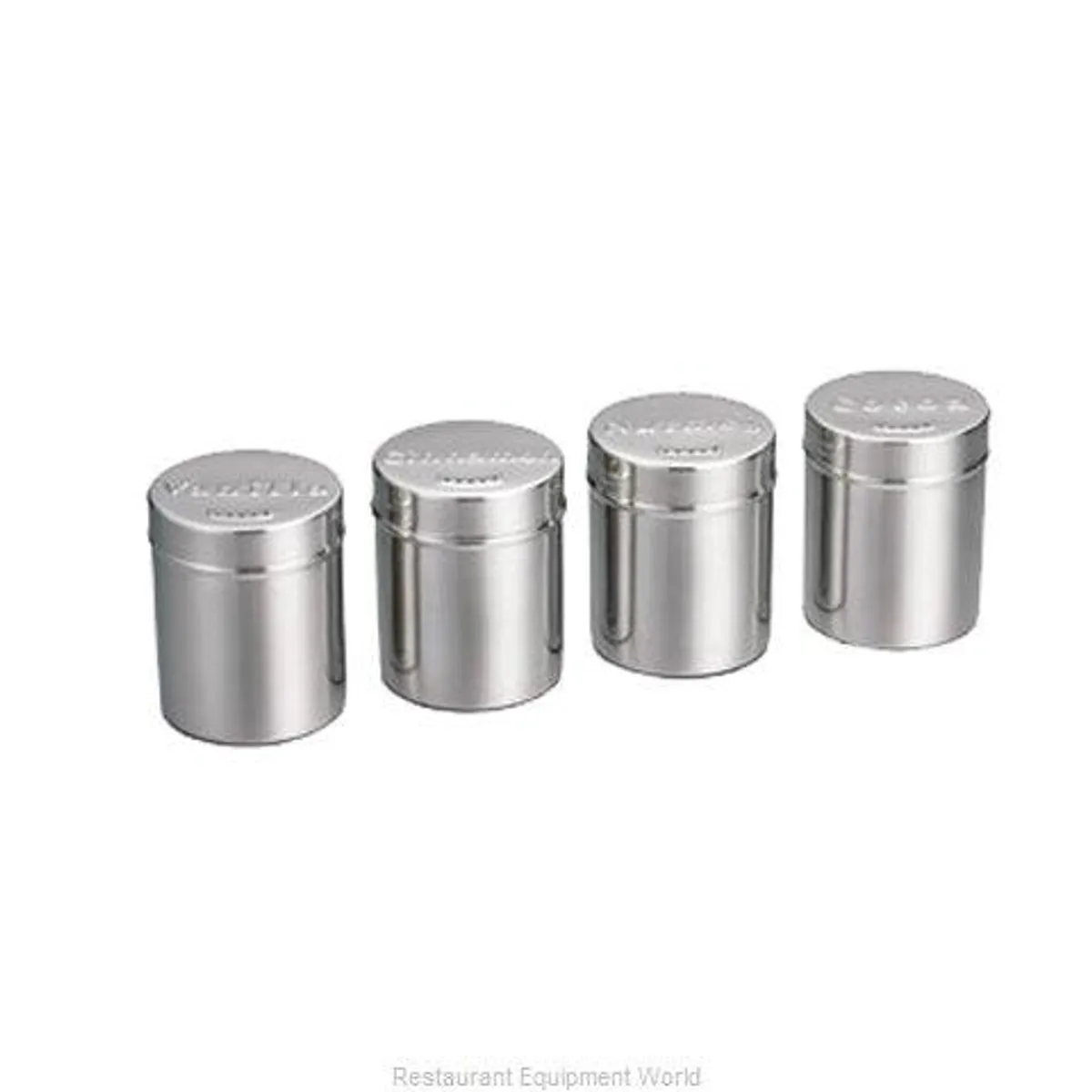 TABLECRAFT - SET 4 ESPOLVOREADORES ACERO INOX CON RACK TABLECRAFT