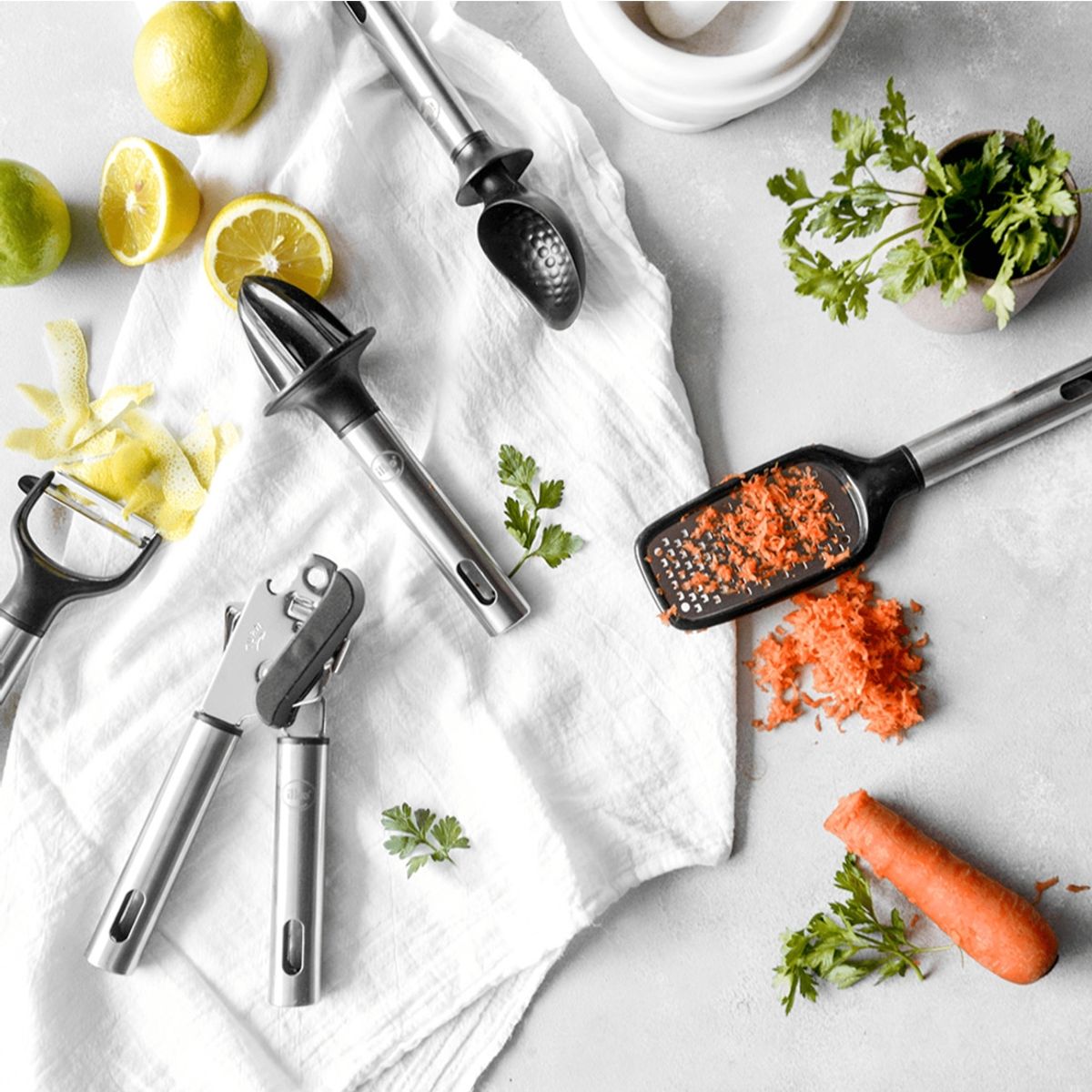 IMAHE - SET 5 ACCESORIOS SILVER INDUSTRIAL IMAHE