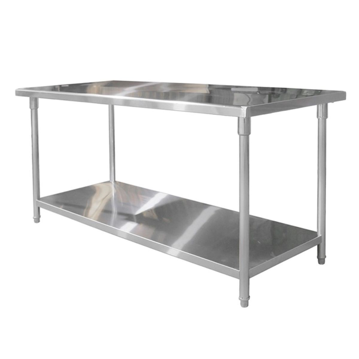 IMAS - MESÓN CENTRAL ACERO INOX 180 X 70 X 85 CM IMAS