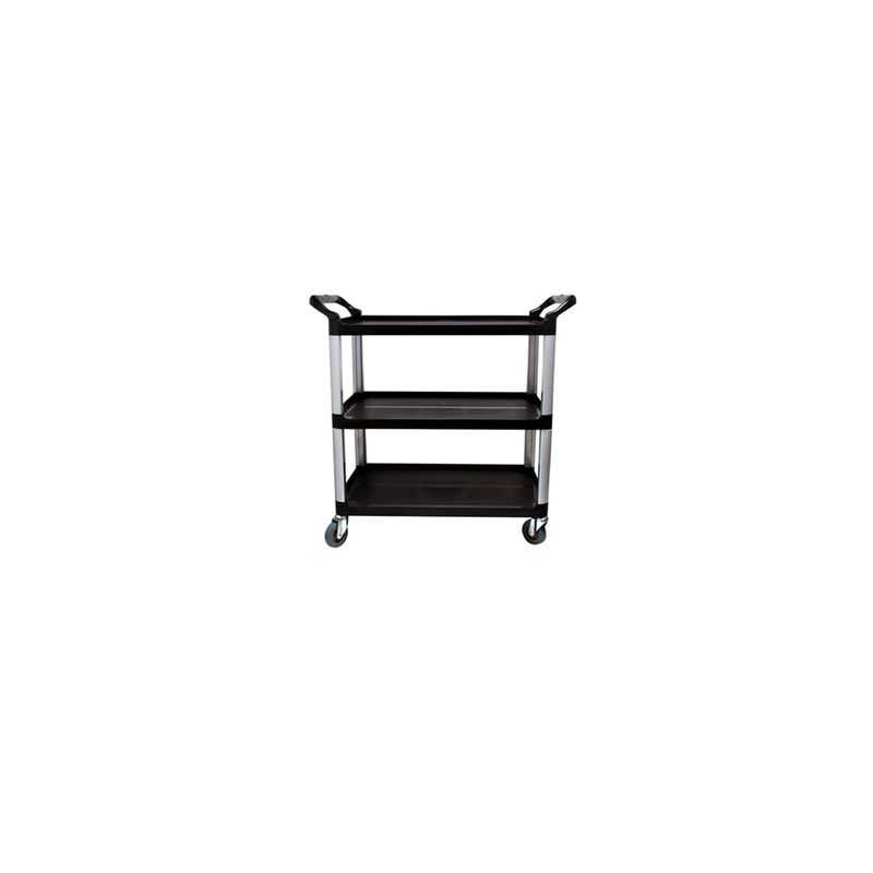 IMAS - CARRO DE SERVICIO NEGRO 1020x500x960 mm IMAS