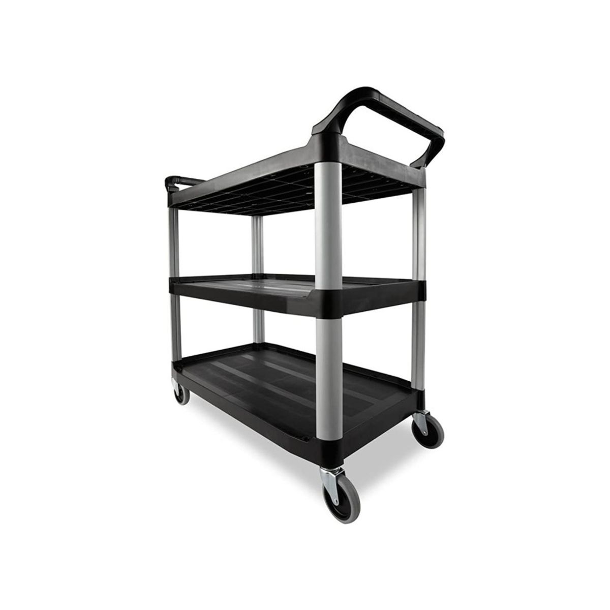 IMAS - CARRO DE SERVICIO NEGRO 1020x500x960 mm IMAS