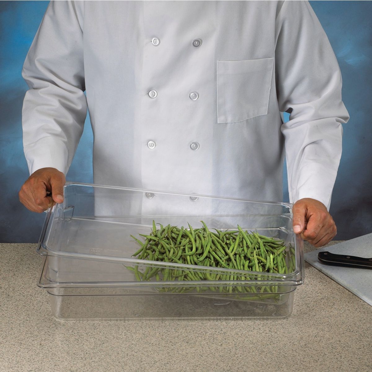 IMAHE - CONTENEDOR POLICARBONATO TRANSPARENTE 1/1x6 cms IMAHE