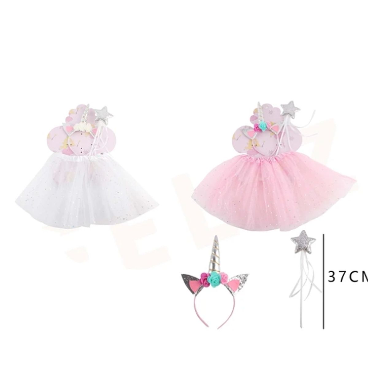 GENERICO - Set Disfraz Princesa Colores Surtidos