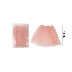 GENERICO - Tutu Rosado Claro Con Glitter 40Cm