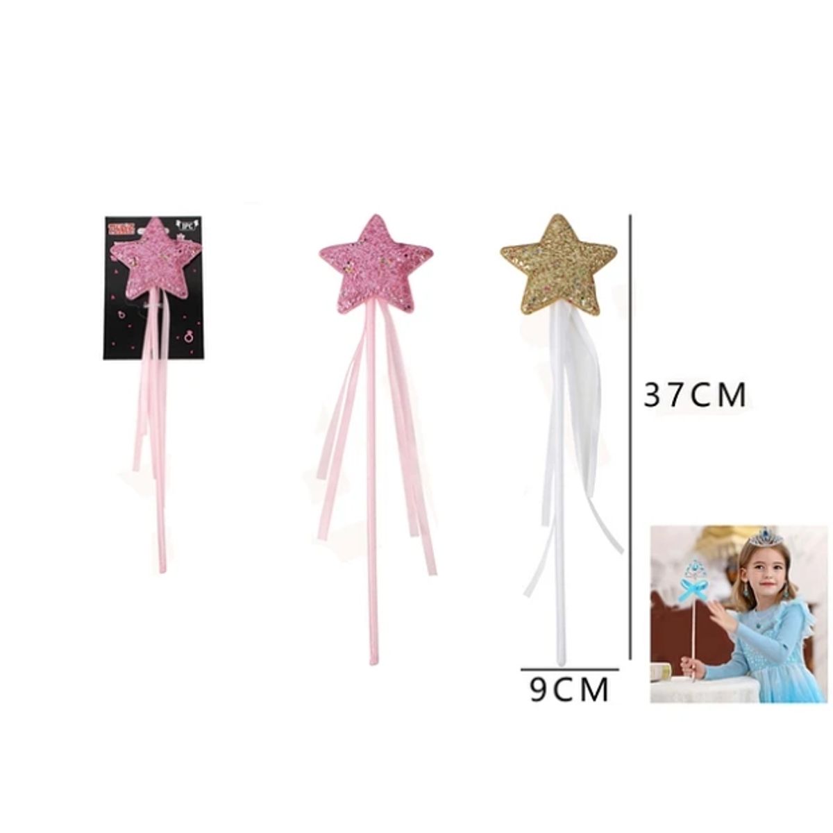 GENERICO - Varitas De Fiesta Forma Estrella
