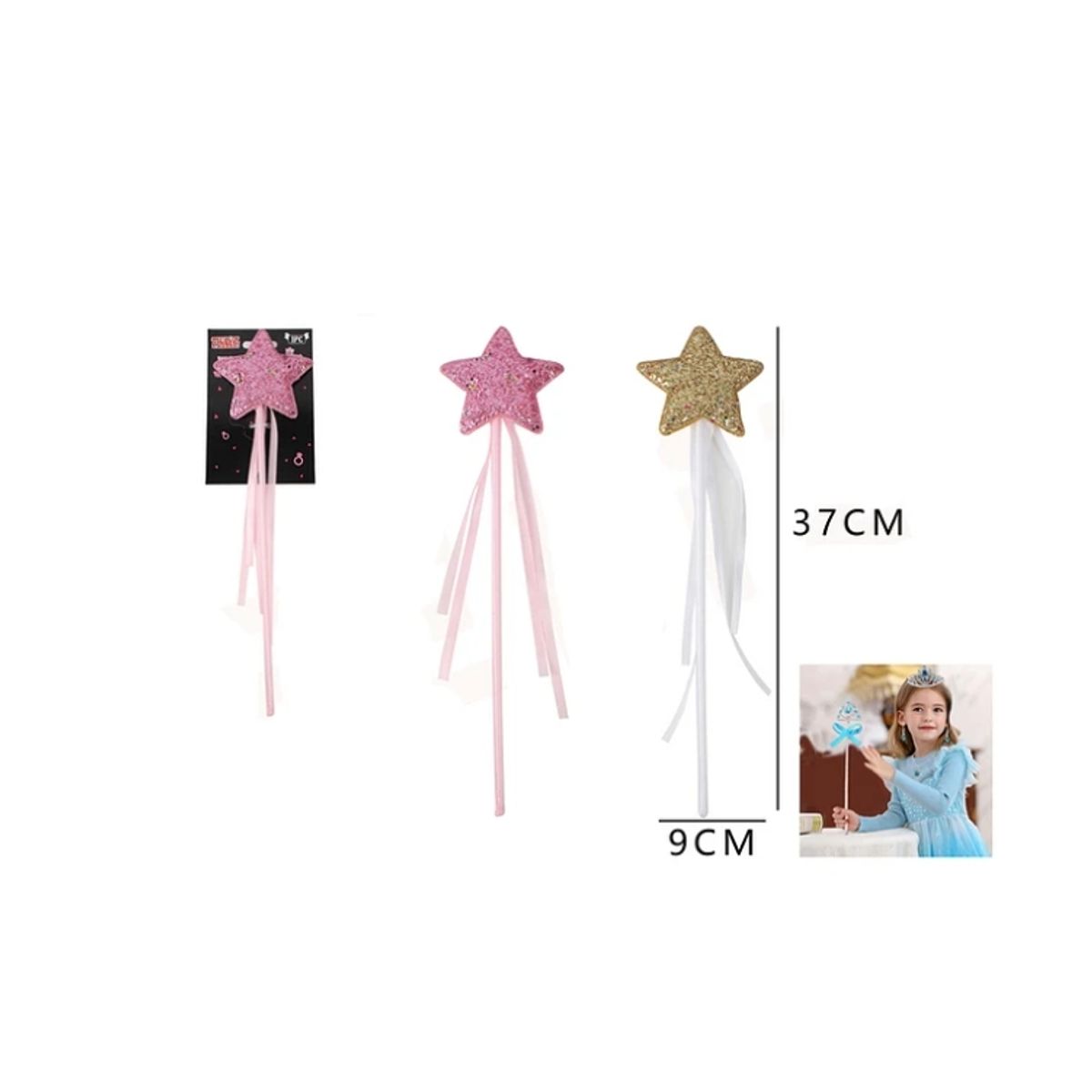 GENERICO - Varitas De Fiesta Forma Estrella