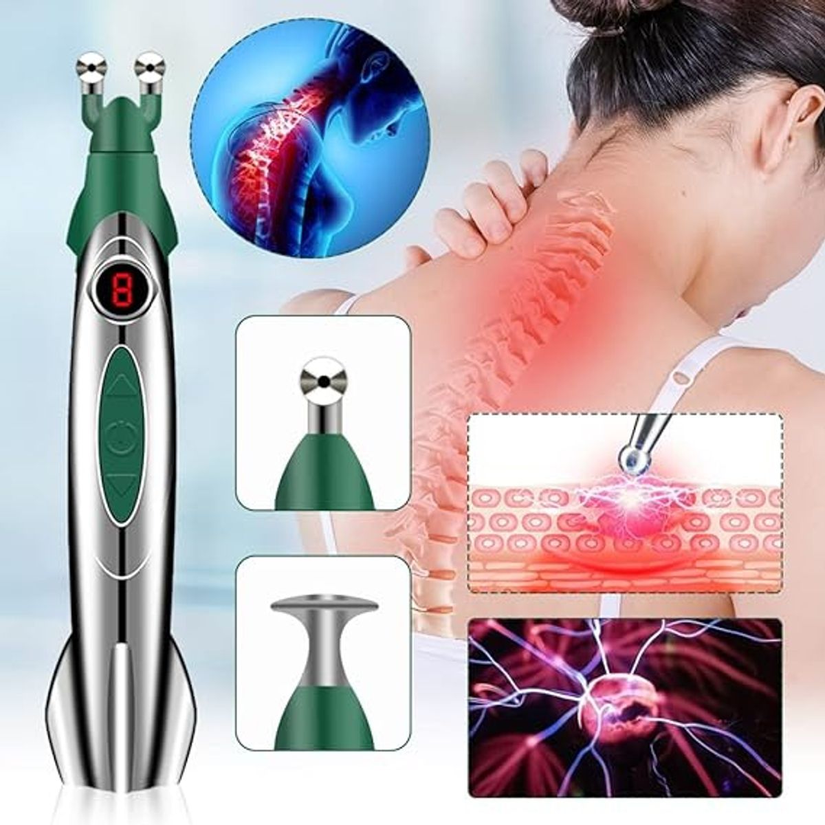 GENERICO - LAPIZ ROCKET ACUPUNTURA PORTATIL