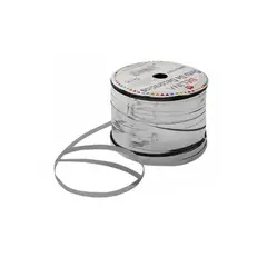 GENERICO - Cinta De Rollo Metalica Plata 5mmx100m
