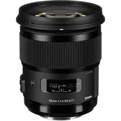 SIGMA - 50 mm f14 DG HSM para Sony A Lente artística