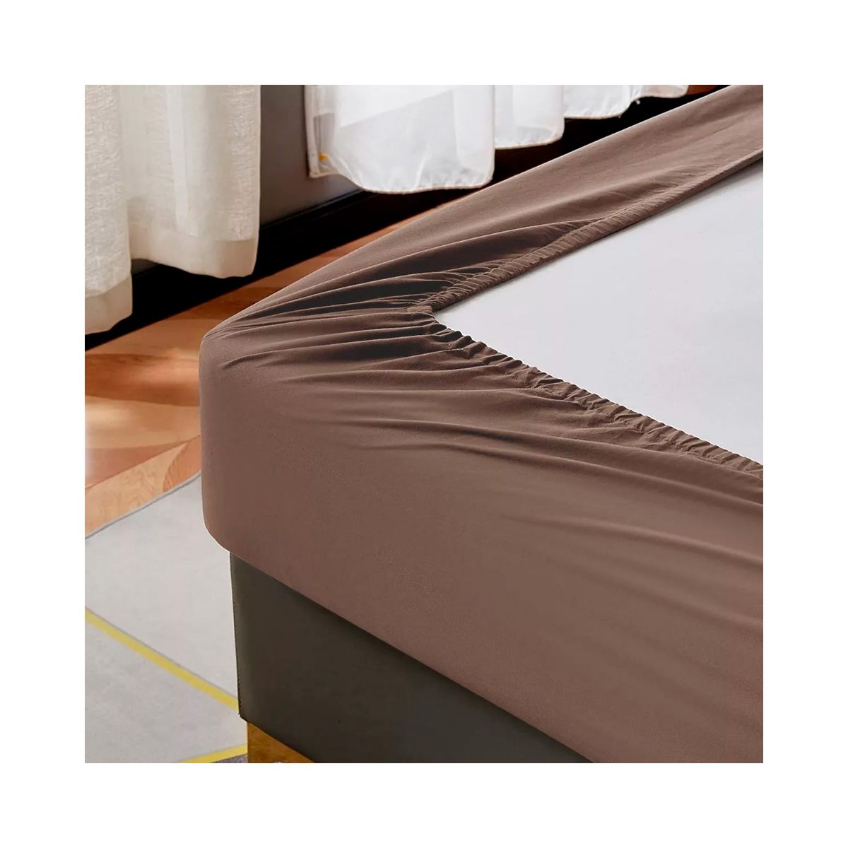 GENERICO - Juego De Sábanas De 2 Plazas 200 Hilos 4 Piezas Tamana Queen