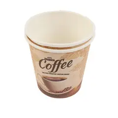 GENERICO - Vasos Desechables 16pcs Café 60ml