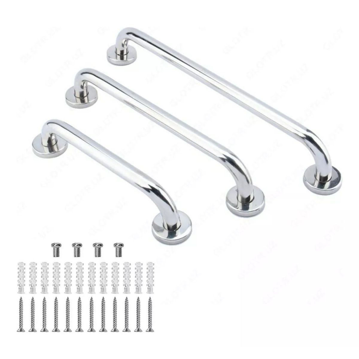 KUANGYE - Pack 3 Manilla Barra De Seguridad 30/40/50 Cm