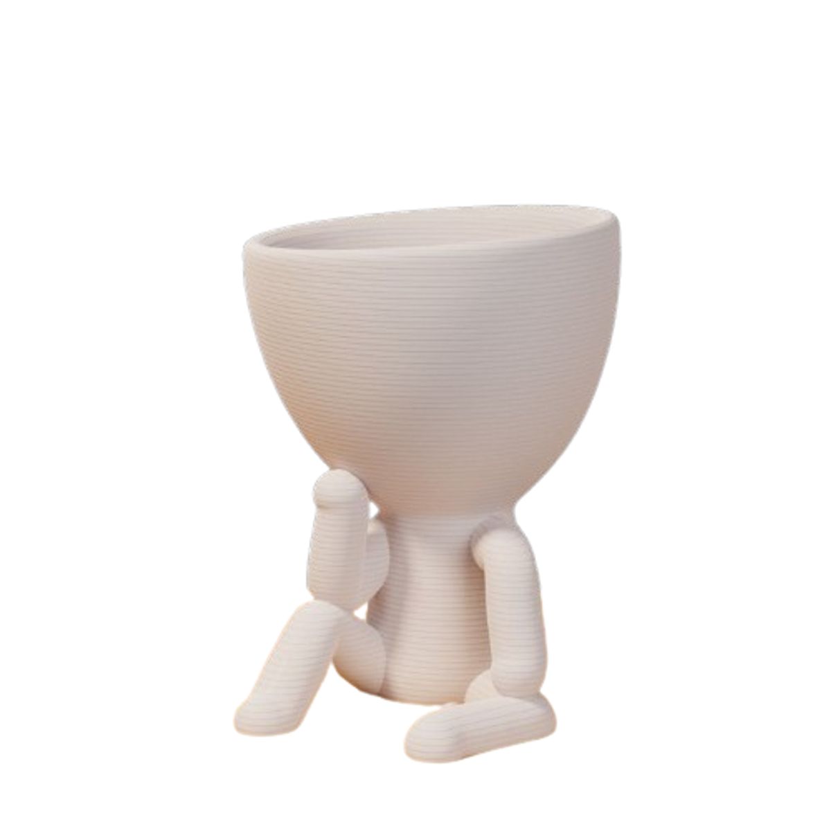 GENERICO - Pack 5 Maceteros Robert Plant Para Cactus O Suculentas